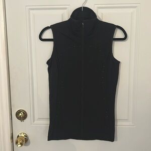 Black Lululemon warm but thin vest. Great condition.